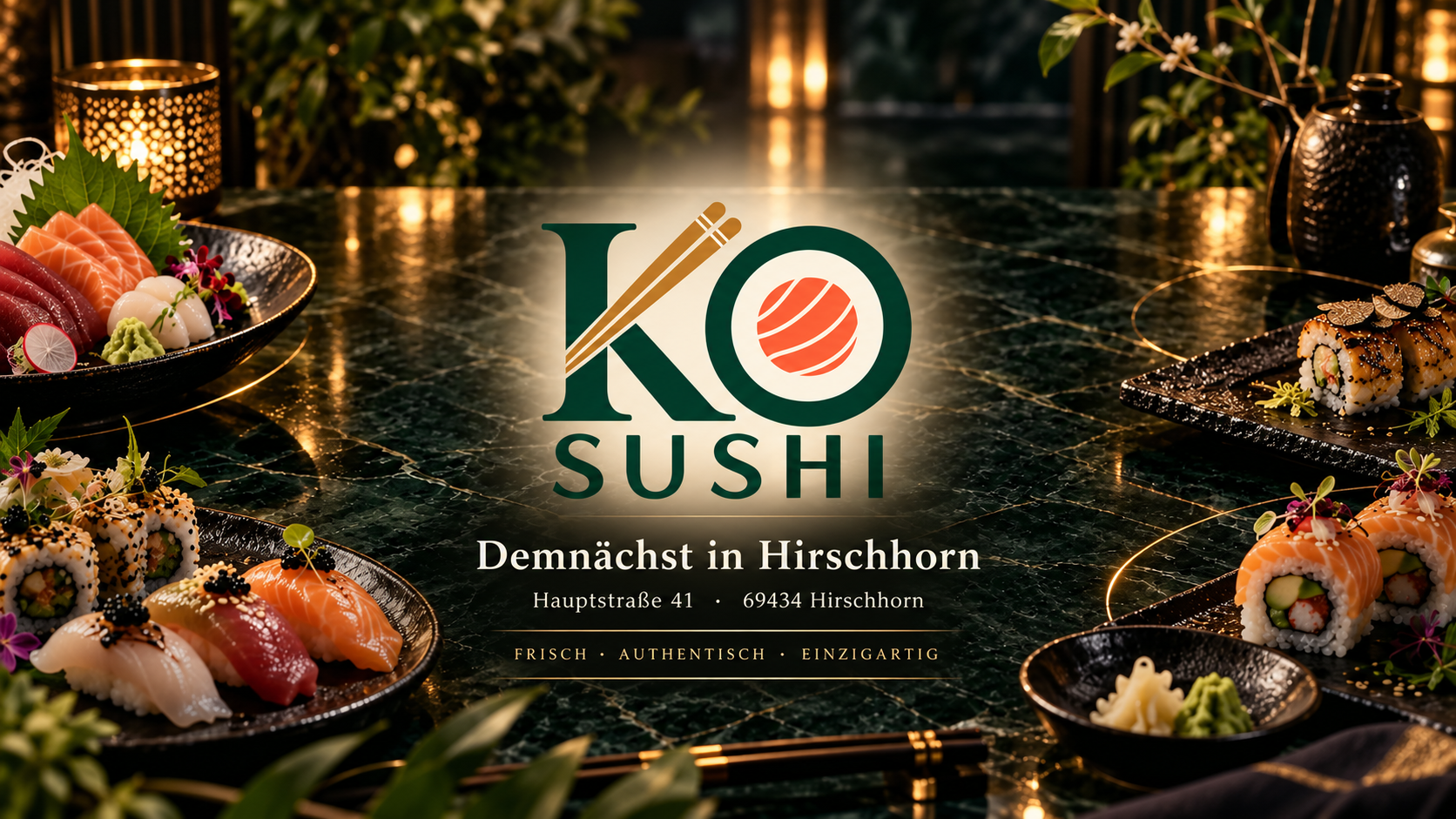 KO SUSHI – Demnächst in Hirschhorn, Hauptstraße 41